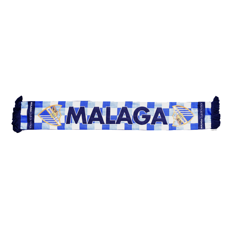 BUFANDA CUADROS MARINOS MALAGA CF Tienda Malaga CF - Feeberse