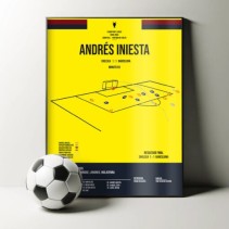 GOL DE INIESTA FINAL DEL MUNDIAL 2010 Total Futbol Cards - Feeberse