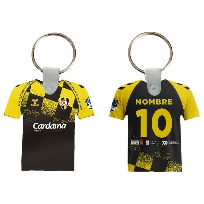 LLAVERO CAMISETA Tienda Oficial Rápido de Bouzas - Feeberse