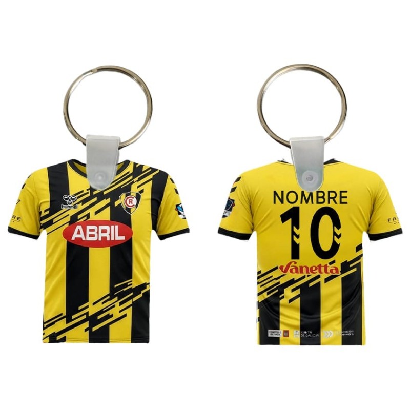 LLAVERO CAMISETA BASE Tienda Oficial Rápido de Bouzas - Feeberse