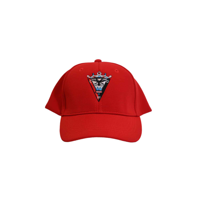Gorra Oficial CD Mirandés 2025‑2026 – Adulto Roja | Tienda CD Mirandés
