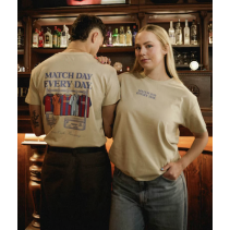 Camiseta Matchday Barna – Algodón ecológico retro | Gambea