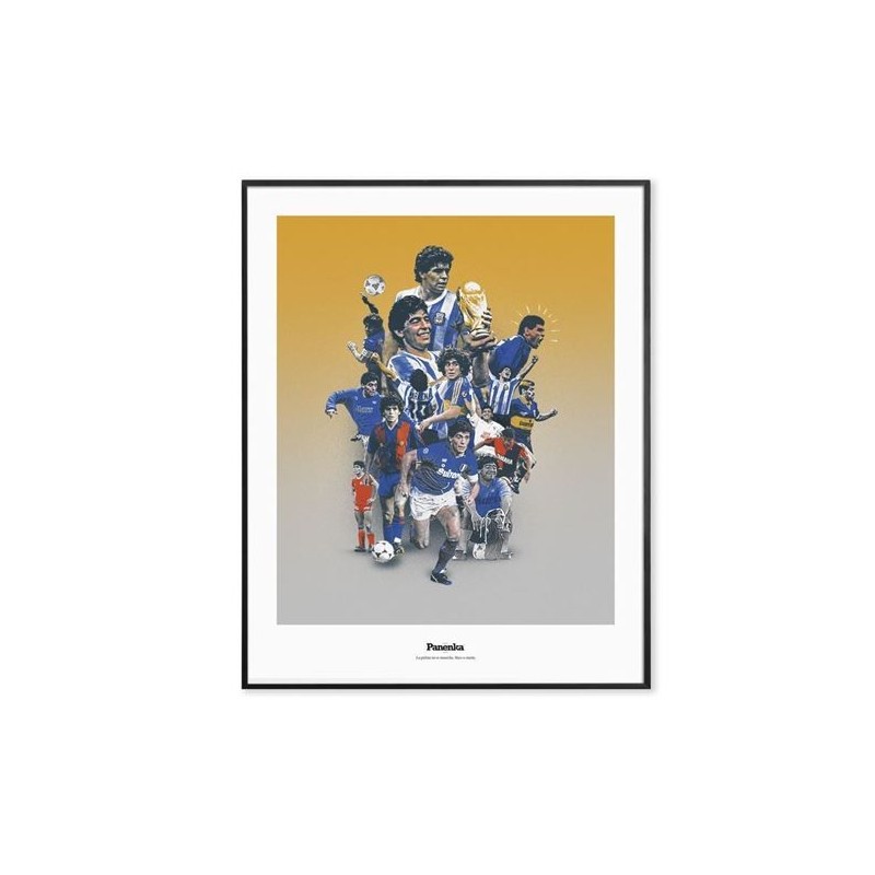 LÁMINA MARADONA PANENKA - Feeberse