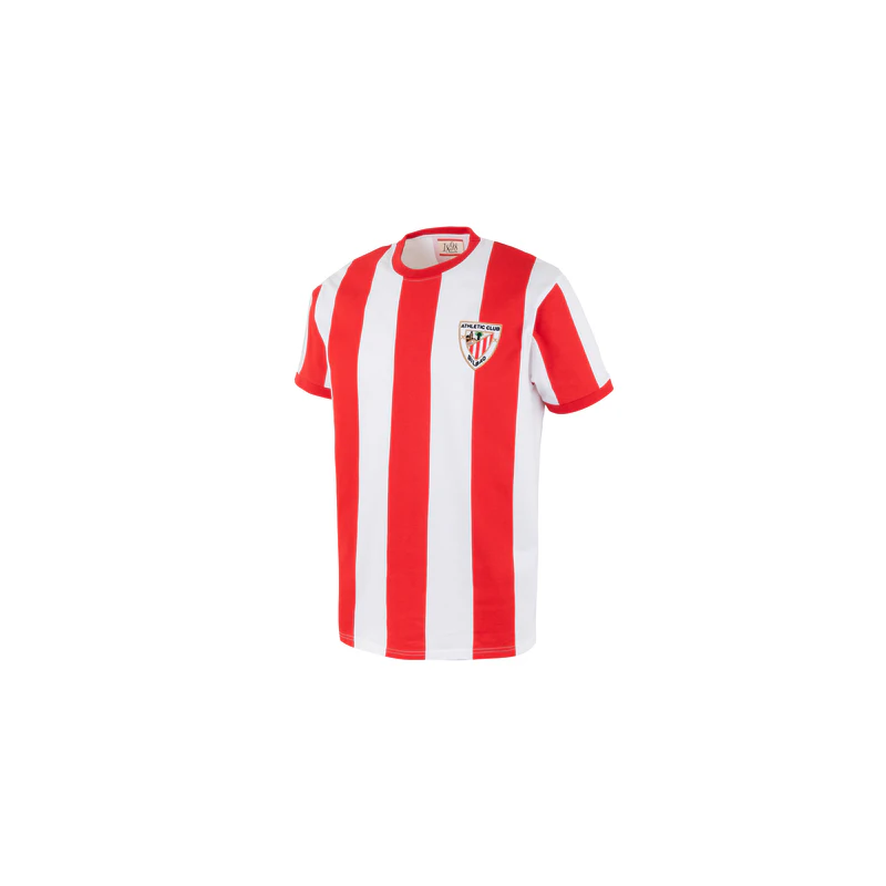 Camiseta Retro Txapelduna Athletic Club – Rojo y Blanco