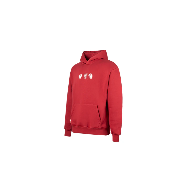 SUDADERA CAP. UNIQUE TWINS RED ATHLETIC CLUB TIENDA ATHLETIC CLUB - Feeberse