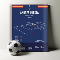 LAMINAS Y CUADROSGOL DE INIESTA FINAL DEL MUNDIAL 2010